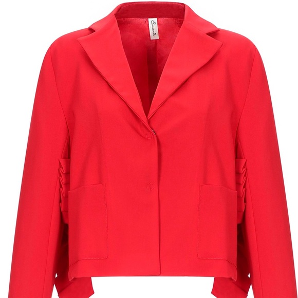 SOUVENIR Sartorial Red Jacket Size M - Picture 3 of 3
